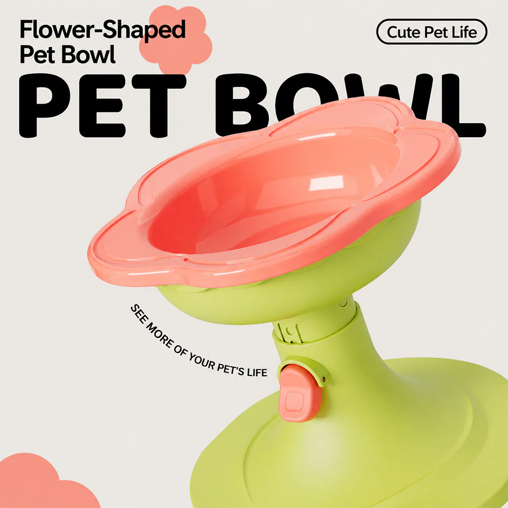 Adjustable Elevated Pet Bowl Ceramic Neck Support - Image 11