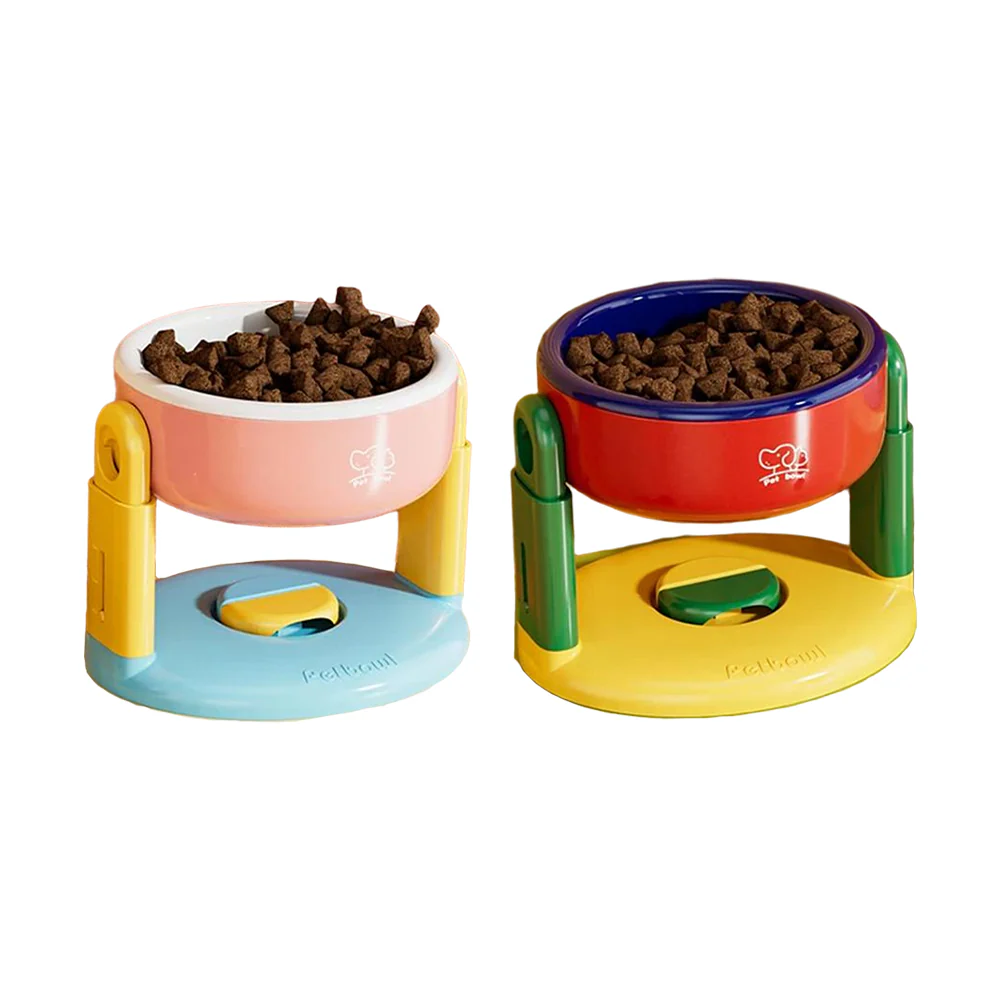 Adjustable Elevated Pet Bowl with Suction Base – 3 Height Levels - Image 12