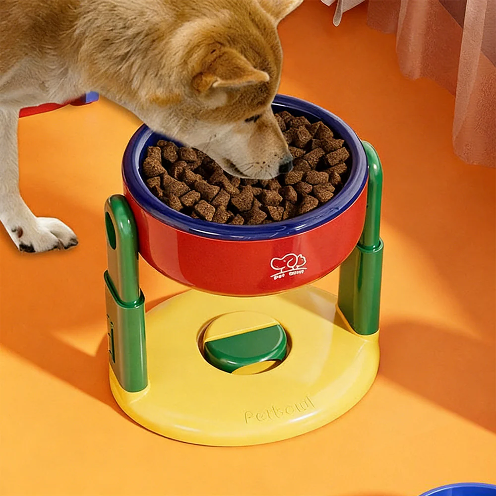 Adjustable Elevated Pet Bowl with Suction Base – 3 Height Levels - Image 15