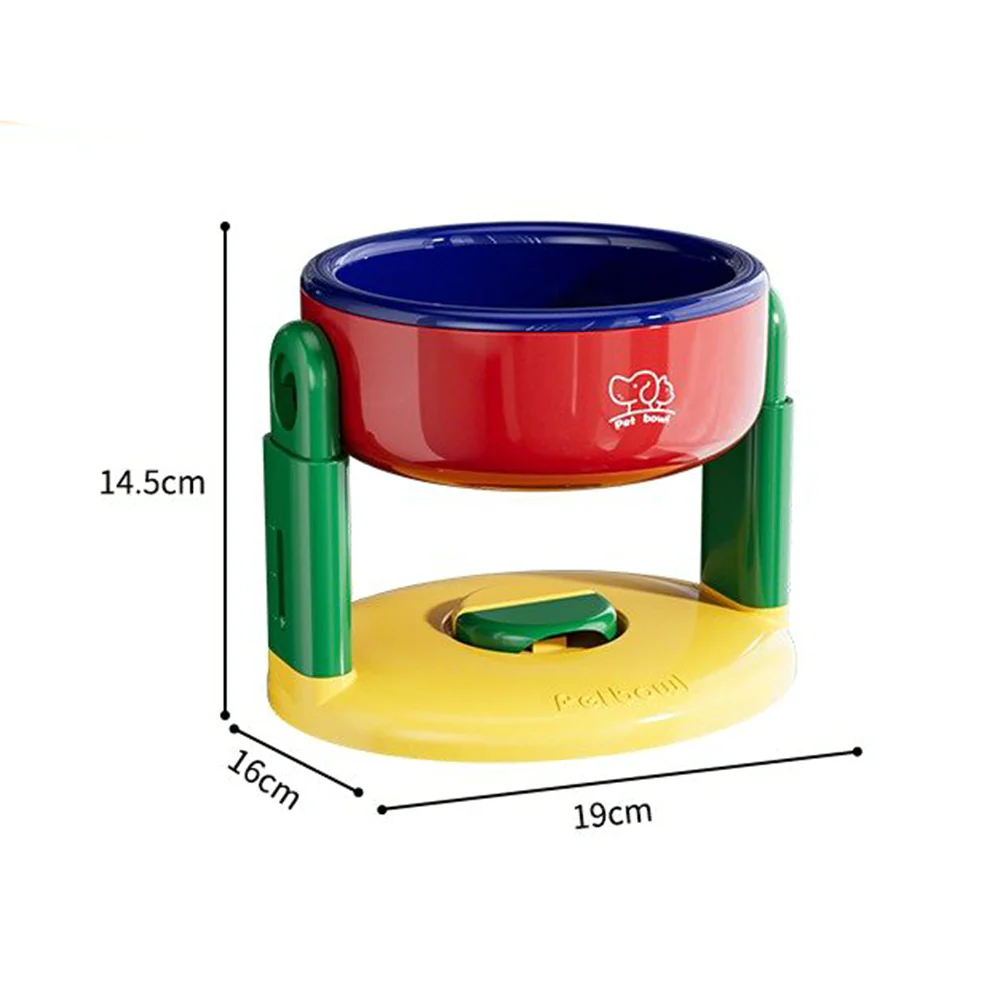 Adjustable Elevated Pet Bowl with Suction Base – 3 Height Levels - Image 3