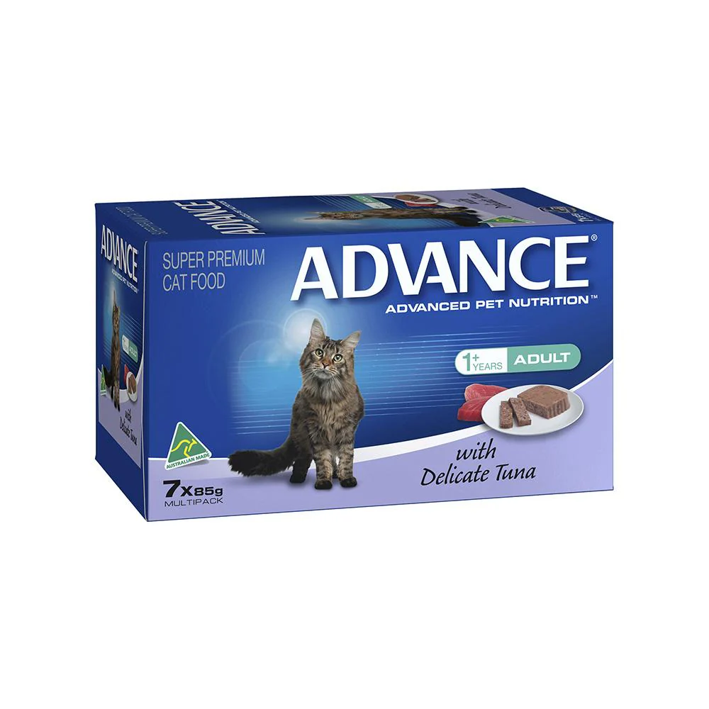 ADVANCE Delicate Tuna Cat Food for Adult Cats 7x85g - Image 5