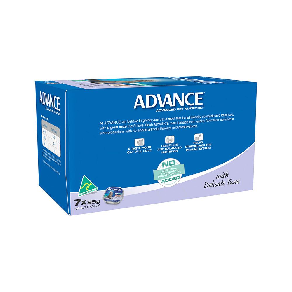 ADVANCE Delicate Tuna Cat Food for Adult Cats 7x85g - Image 6
