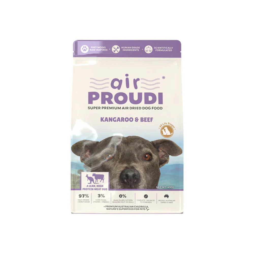AIR PROUDI Premium Kangaroo & Beef Air Dried Dog Food - Image 2