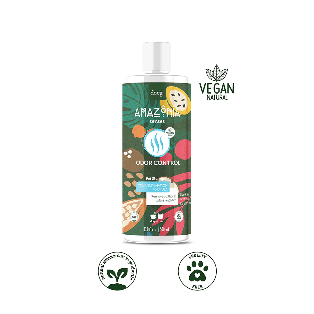AMAZONIA Senses Odour Control Shampoo For Cats & Dogs 500ml - Image 2