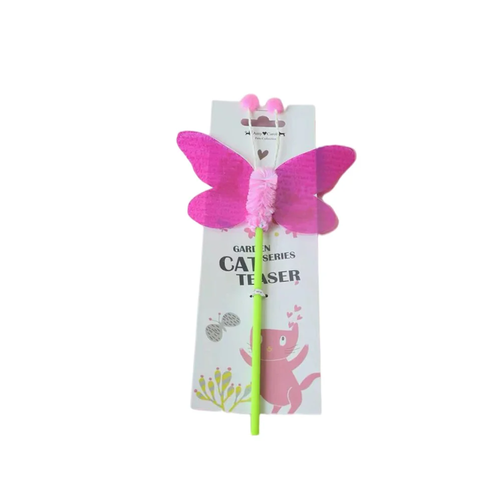 AMY CAROL Butterfly Garden Series Cat Teaser