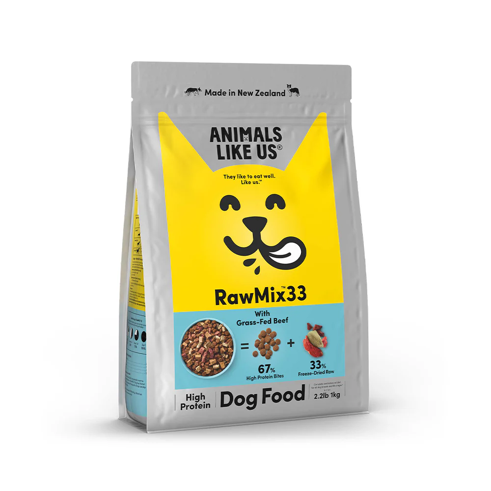 ANIMALS LIKE US Raw Mix 33 Grass Fed Beef Freeze Dried Dog Food 2kg - Image 3