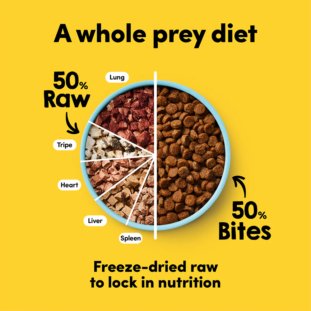 ANIMALS LIKE US Raw Mix 50 Grass Fed Beef Freeze Dried Dog Food - Image 4