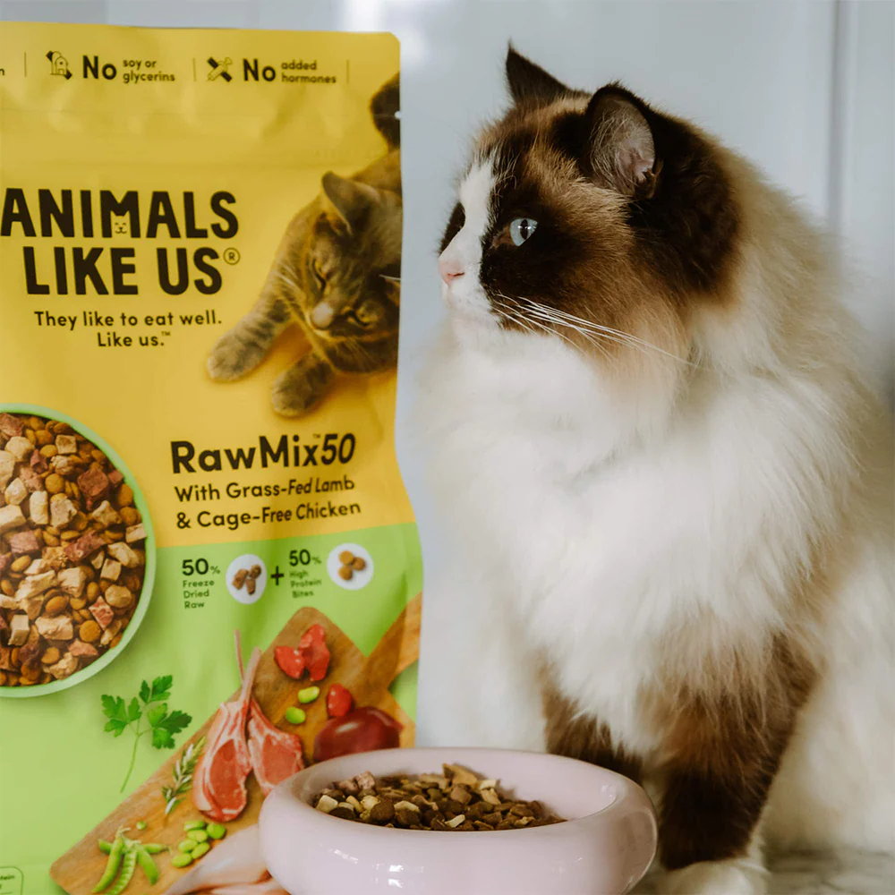ANIMALS LIKE US Raw Mix 50 Grass Fed Lamb & Cage Free Chicken Cat Food 1.36kg - Image 5