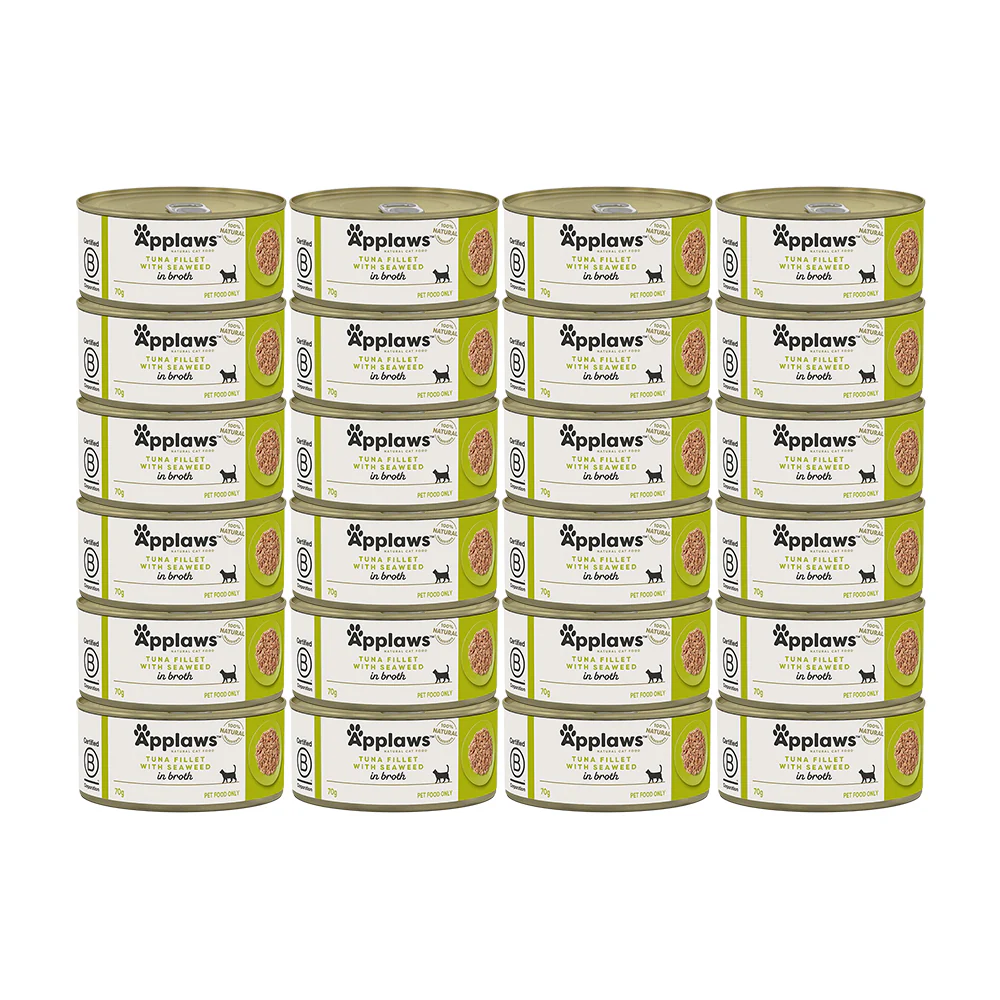 APPLAWS Tuna with Seaweed Broth & Stew Cat Food for Adult Cat - Image 6