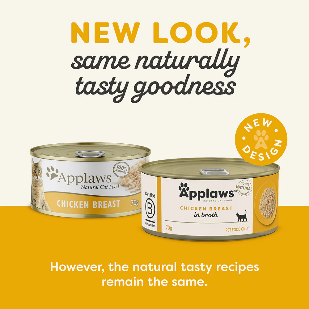 APPLAWS Chicken Breast Broth & Stew Cat Food for Adult Cat - Image 3