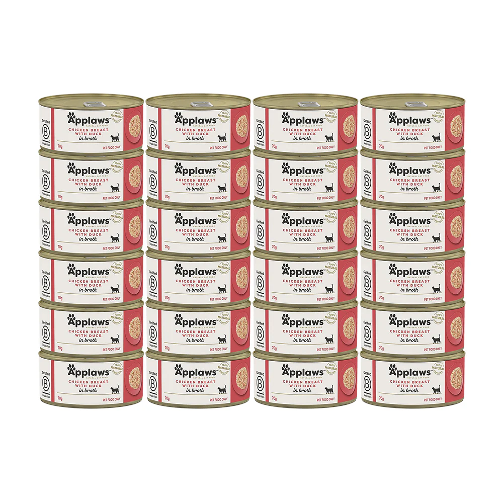 APPLAWS Chicken Breast With Duck Adult Canned Wet Cat Food - Image 6