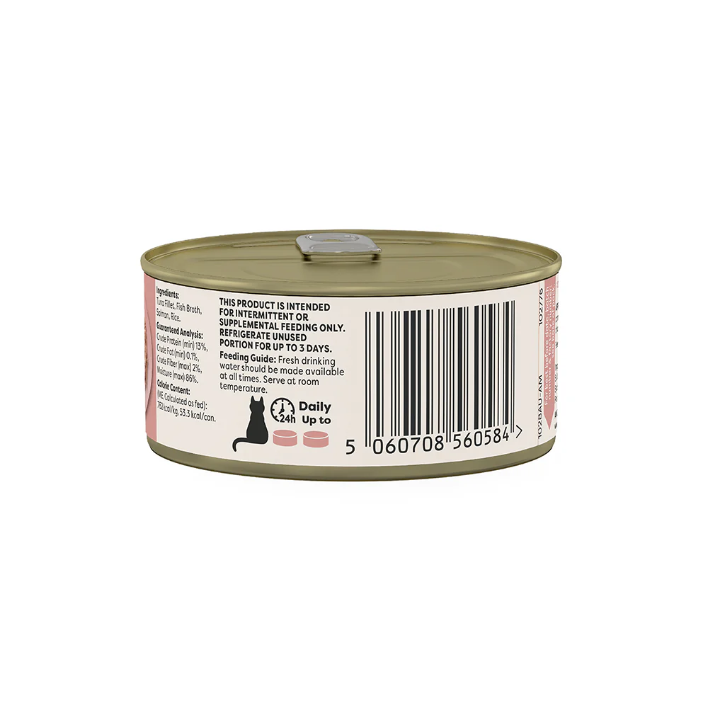 APPLAWS Tuna Fillet With Salmon Adult Canned Wet Cat Food - Image 2