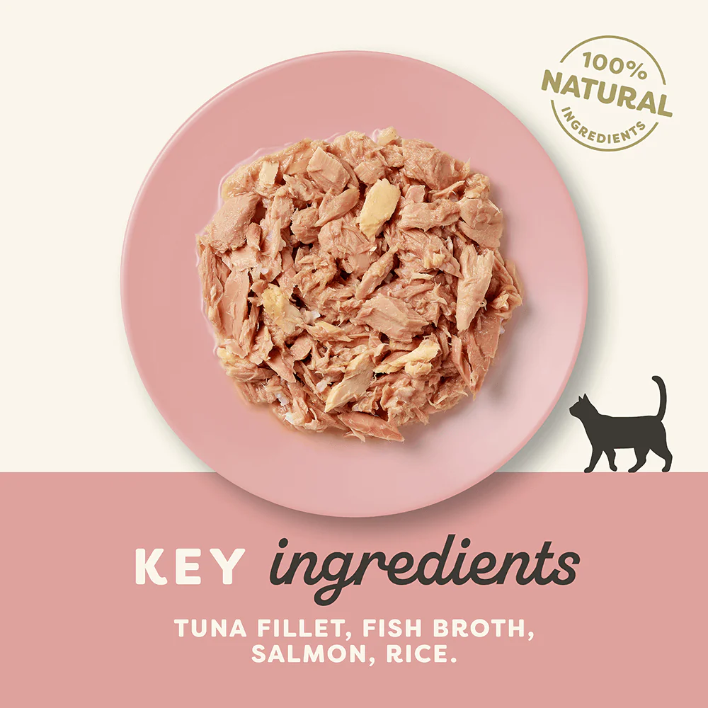 APPLAWS Tuna Fillet With Salmon Adult Canned Wet Cat Food - Image 4