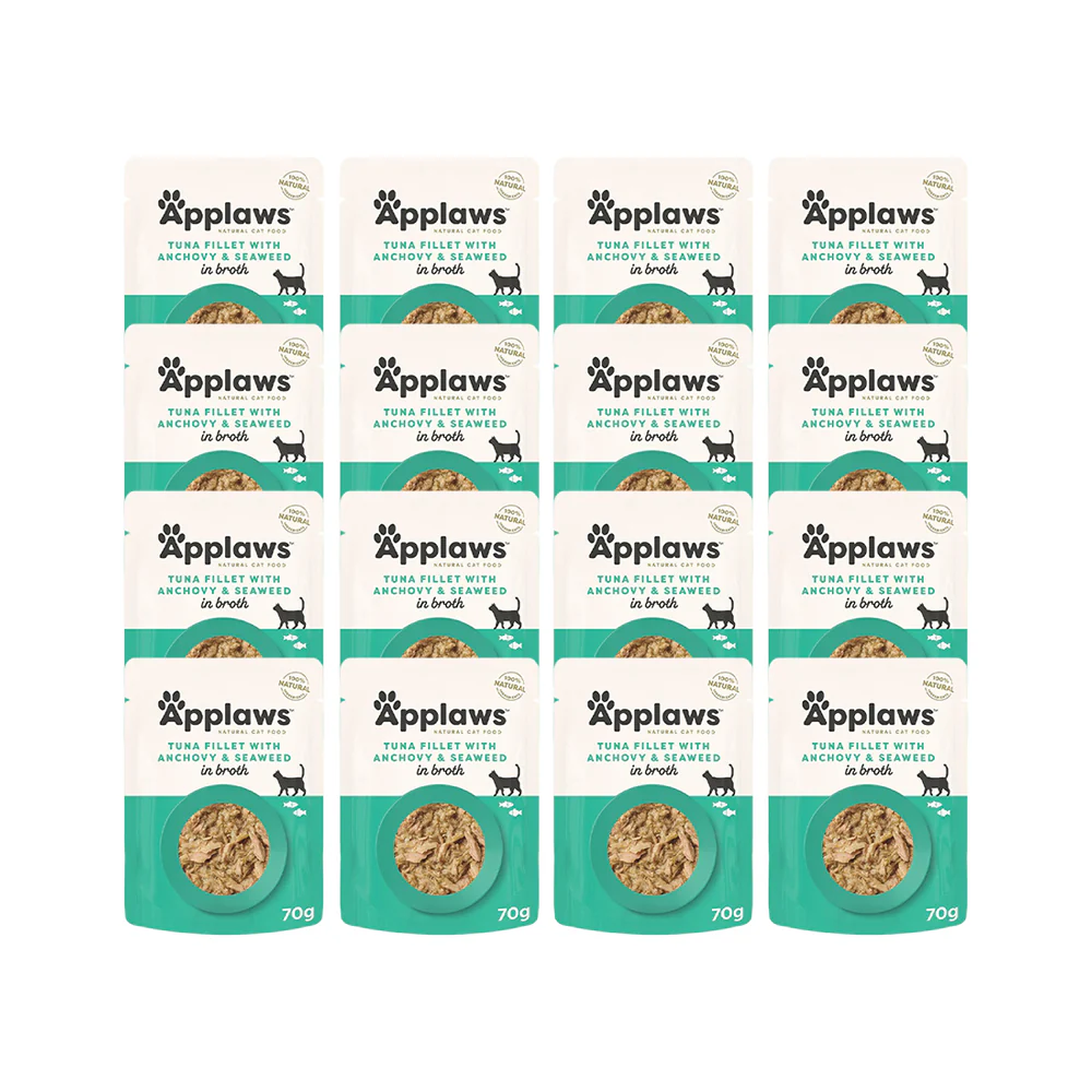 APPLAWS Tuna with Anchovy Wet Cat Food Pouch - Image 6