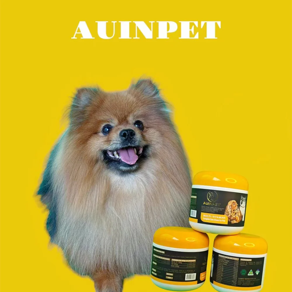 AUINPET Multi - Vitamins Complete Care Chews For Dogs & Cats 180g - Image 4