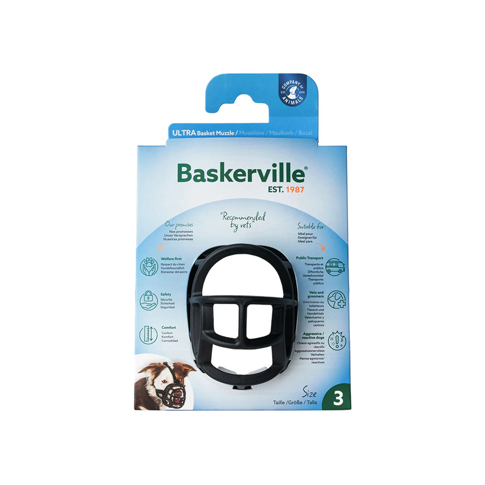 Baskerville Ultra Dog Muzzle Black - Image 2