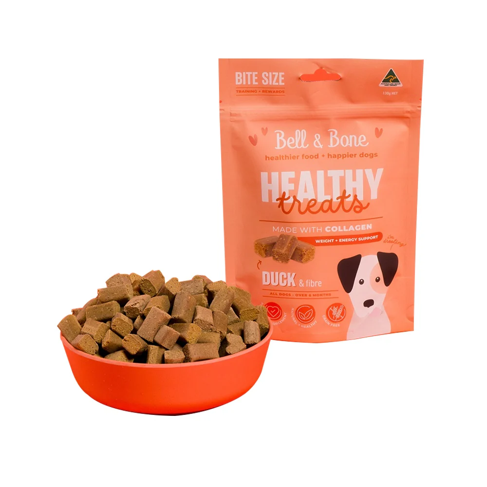 BELL & BONE Duck & Fibre For Weight & Energy Support Healthy Dog Treats 130g - Image 3