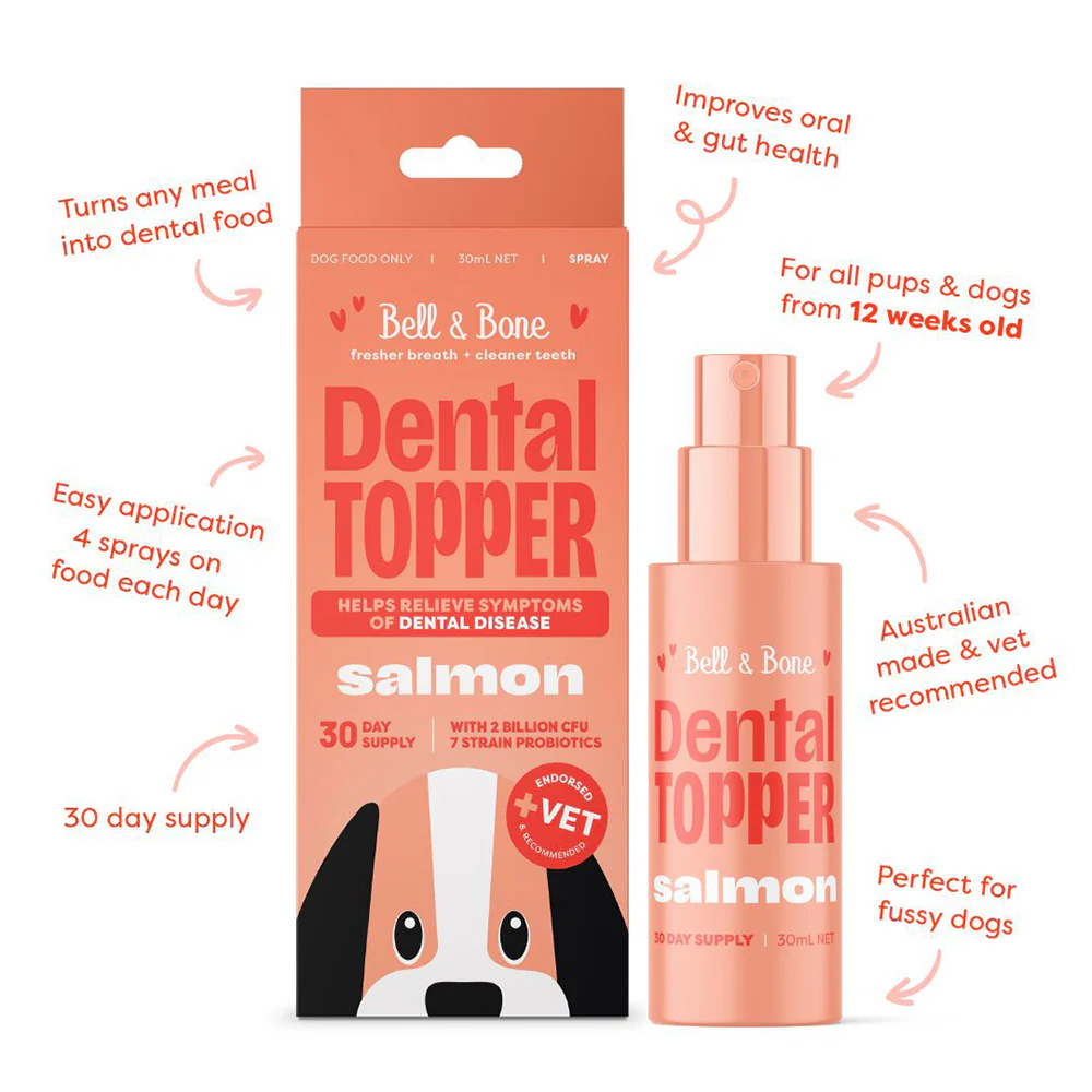 BELL & BONE Salmon Dog Dental Topper 30ml - Image 2