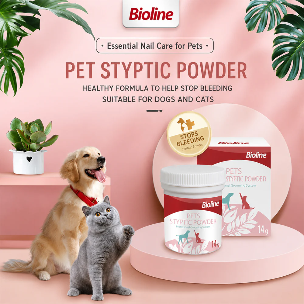 Bioline Pet Styptic Powder 14g for Dogs and Cats - Image 2
