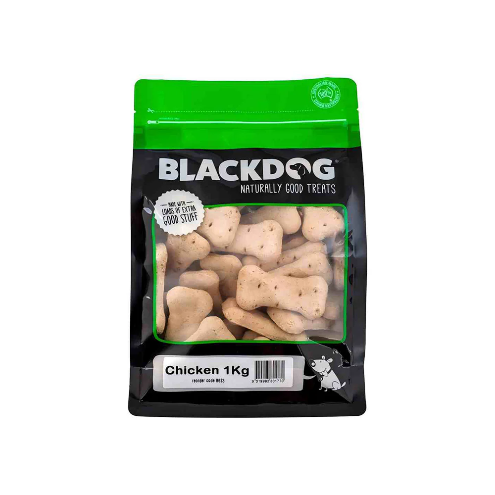 BLACKDOG Chicken Biscuits Dog Treats 1kg
