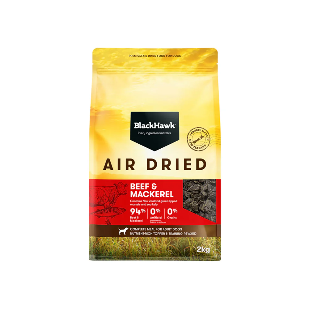 BLACK HAWK Beef & Fish Air Dried Dog Food - Image 4