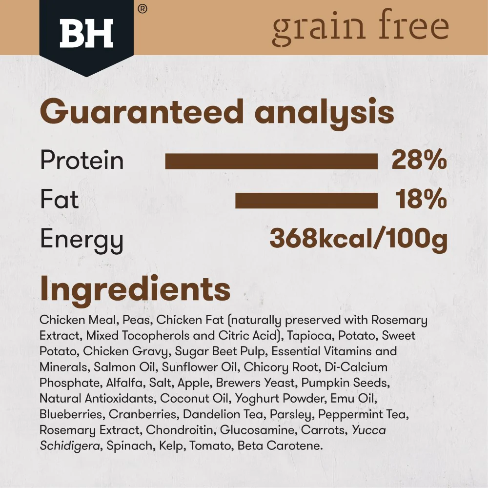 BLACK HAWK Chicken Grain Free Dog Food for Adult Dogs 15kg - Image 5