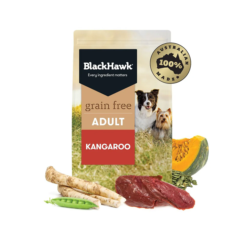 BLACK HAWK Grain Free Kangaroo Adult Dry Dog Food 15kg - Image 3