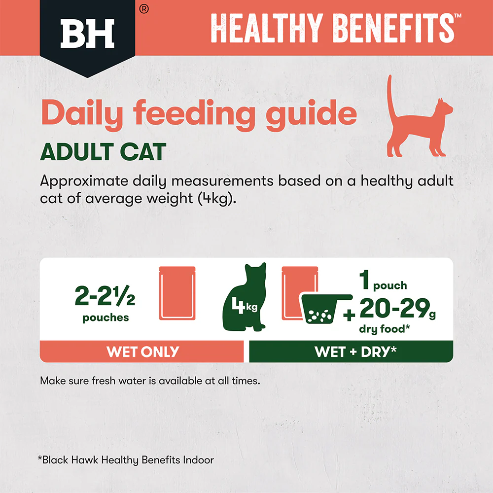 BLACK HAWK Chicken & Whitefish in Gravy Indoor Adult Wet Cat Food - Image 10