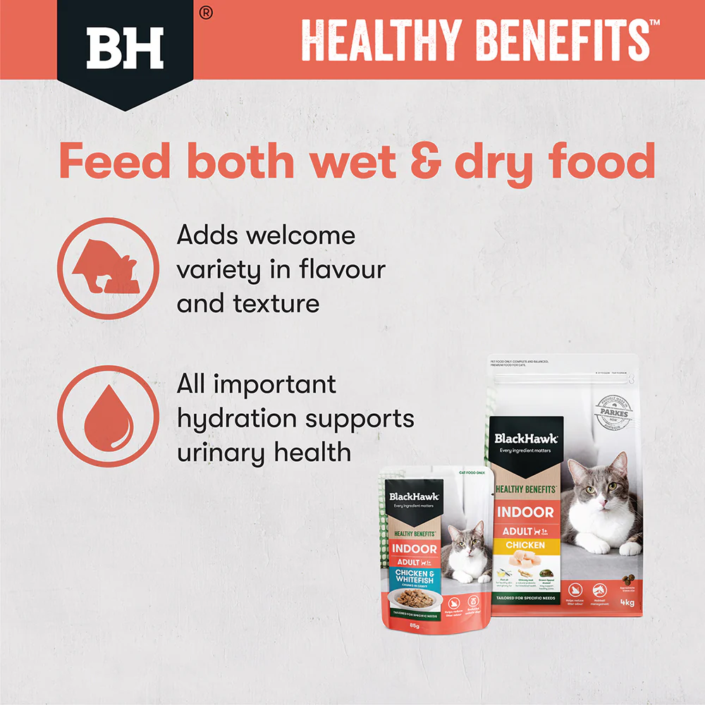 BLACK HAWK Chicken & Whitefish in Gravy Indoor Adult Wet Cat Food - Image 9
