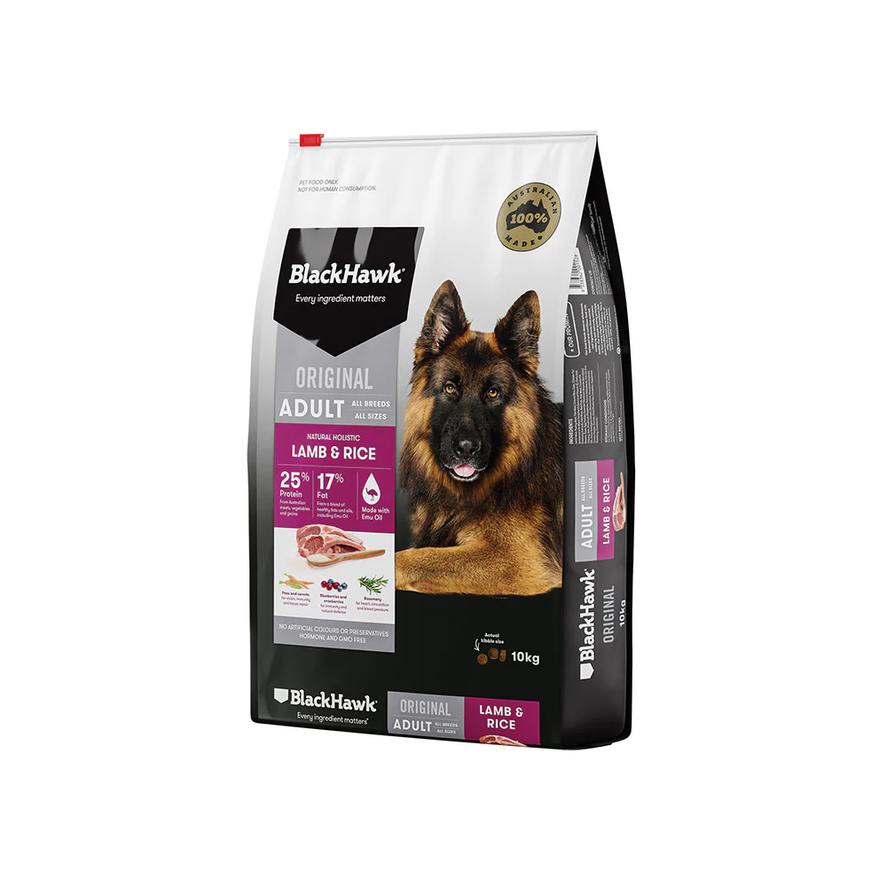 BLACK HAWK Lamb And Rice Original Adult Dry Dog Food