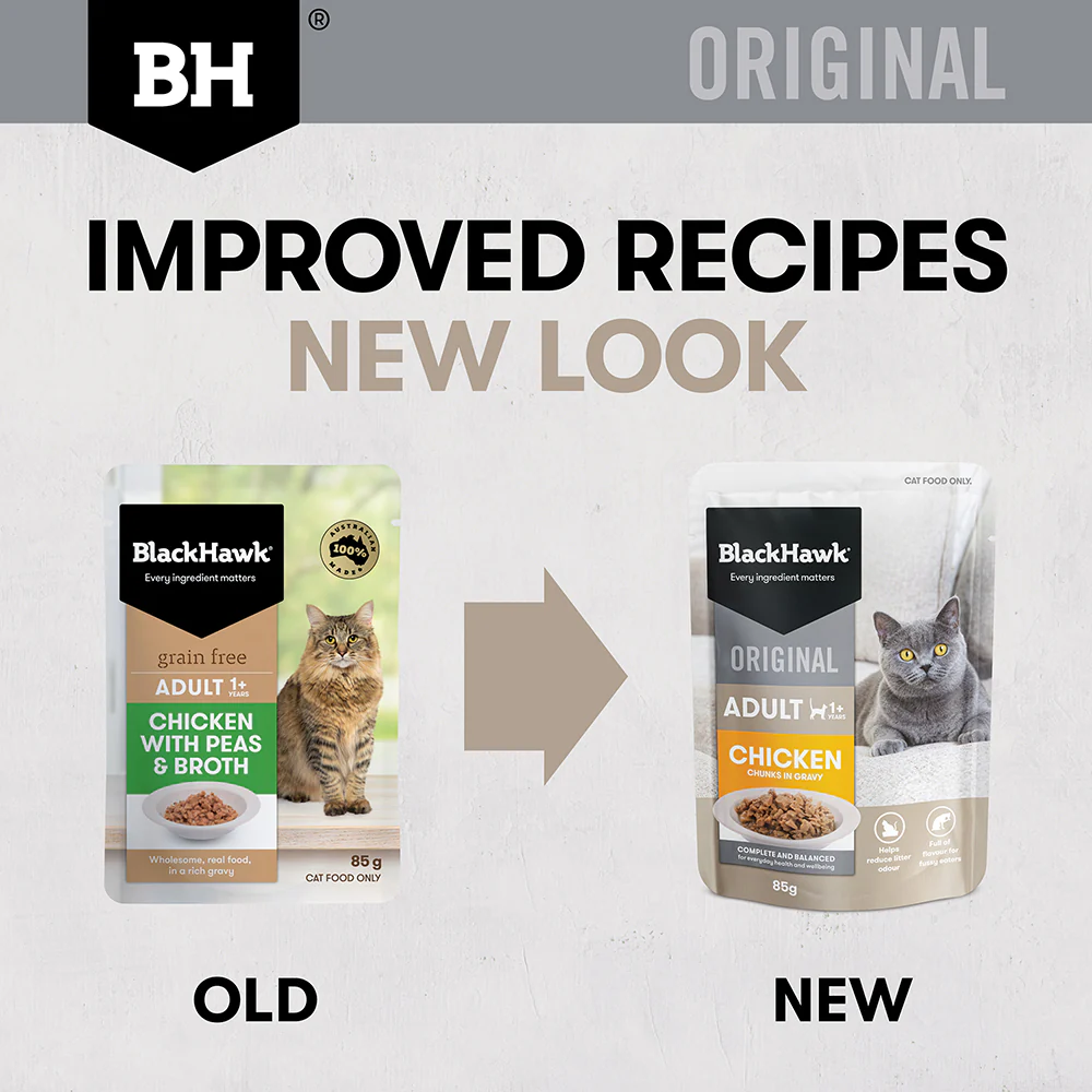 BLACK HAWK Original Chicken in Gravy Adult Wet Cat Food - Image 2