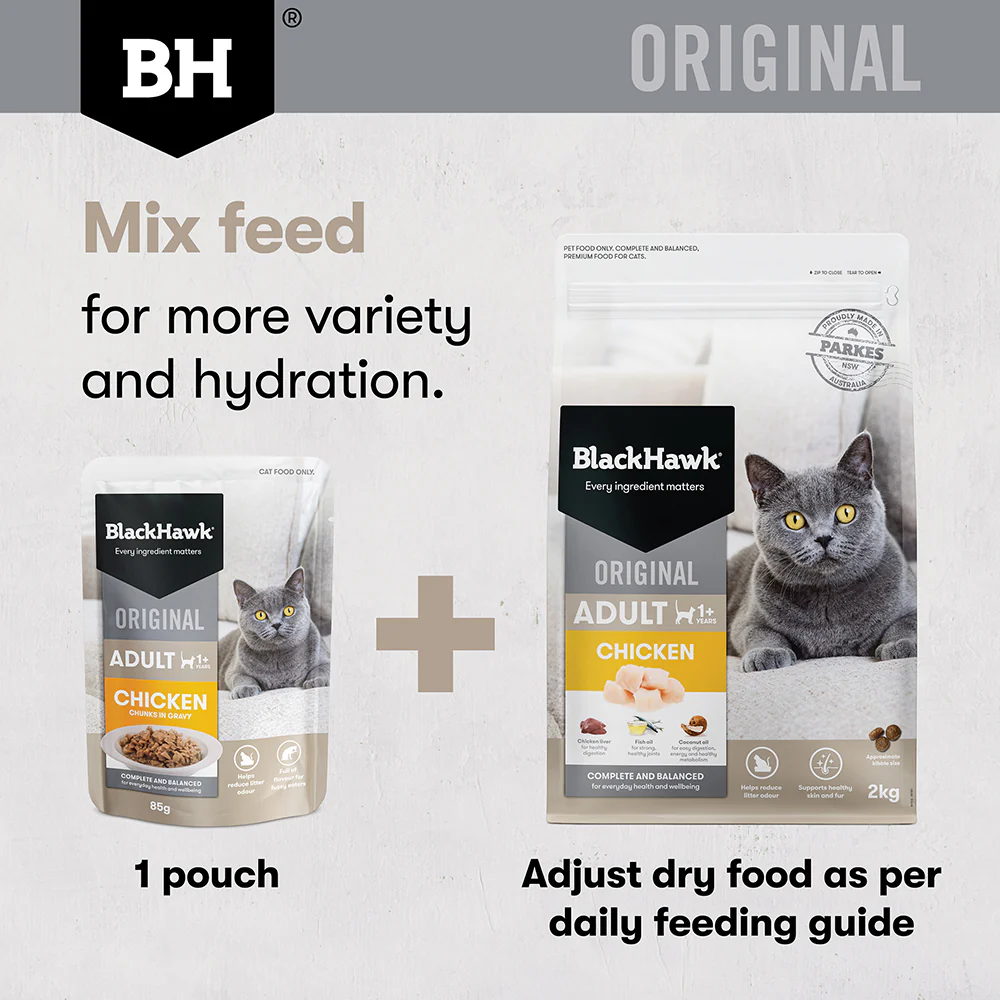 BLACK HAWK Original Chicken in Gravy Adult Wet Cat Food - Image 8