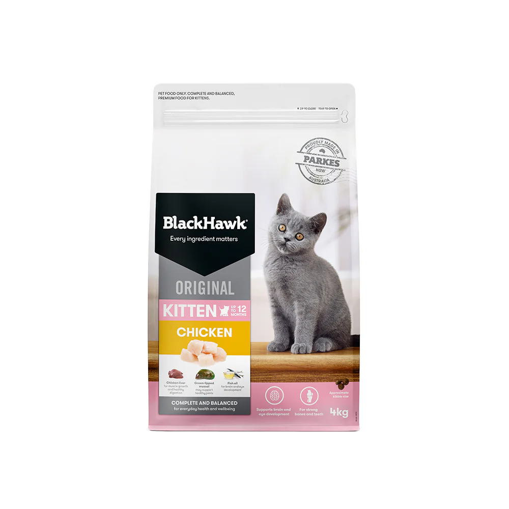 BLACK HAWK Original Chicken Kitten Cat Food - Image 2
