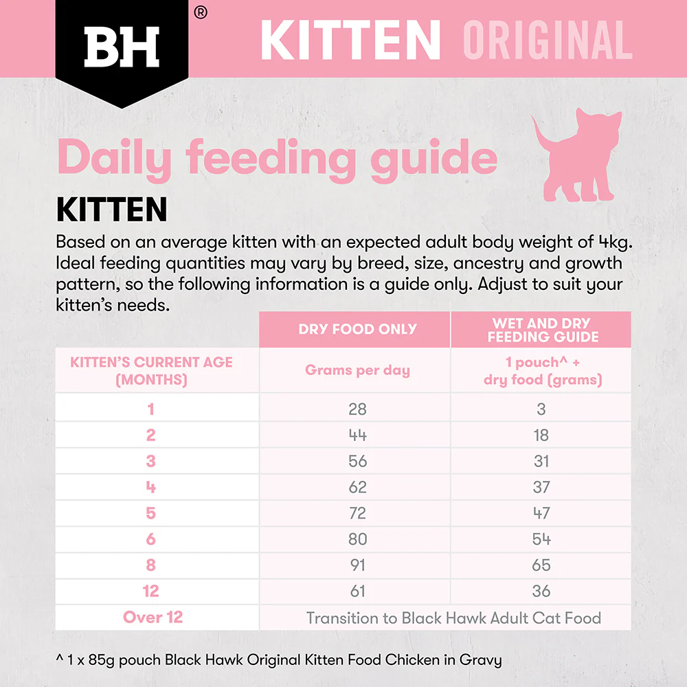 BLACK HAWK Original Chicken Kitten Cat Food - Image 9