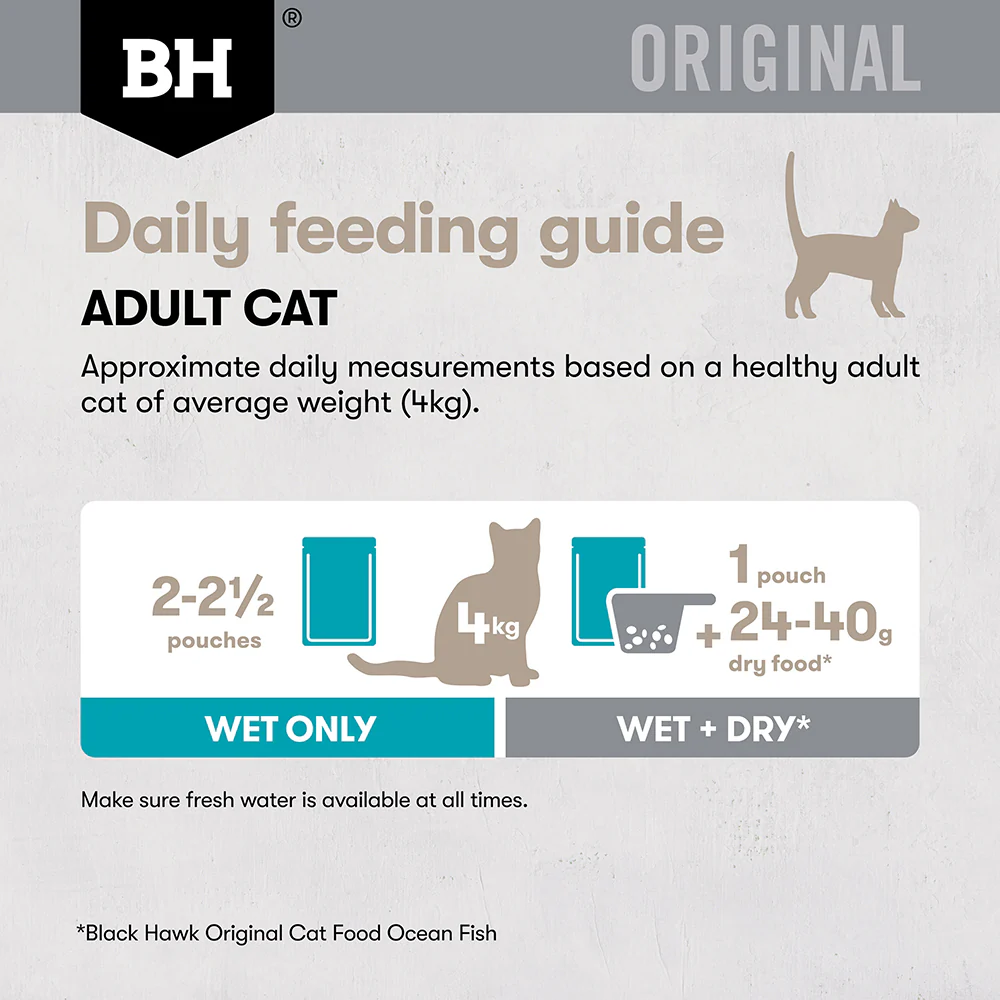 BLACK HAWK Original Chicken & Tuna in Gravy Adult Wet Cat Food - Image 10