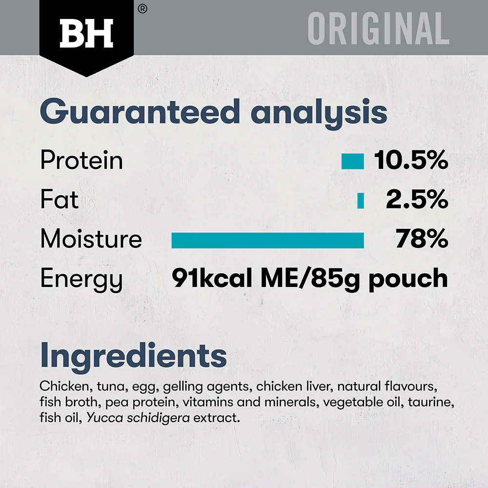 BLACK HAWK Original Chicken & Tuna in Gravy Mature 7+ Wet Cat Food - Image 10