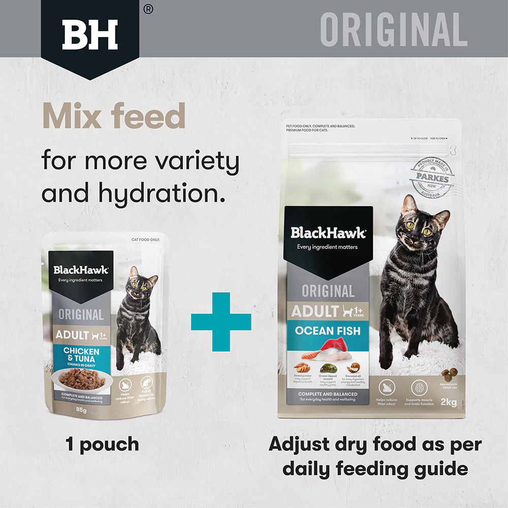 BLACK HAWK Original Ocean Fish Adult Cat Food - Image 12