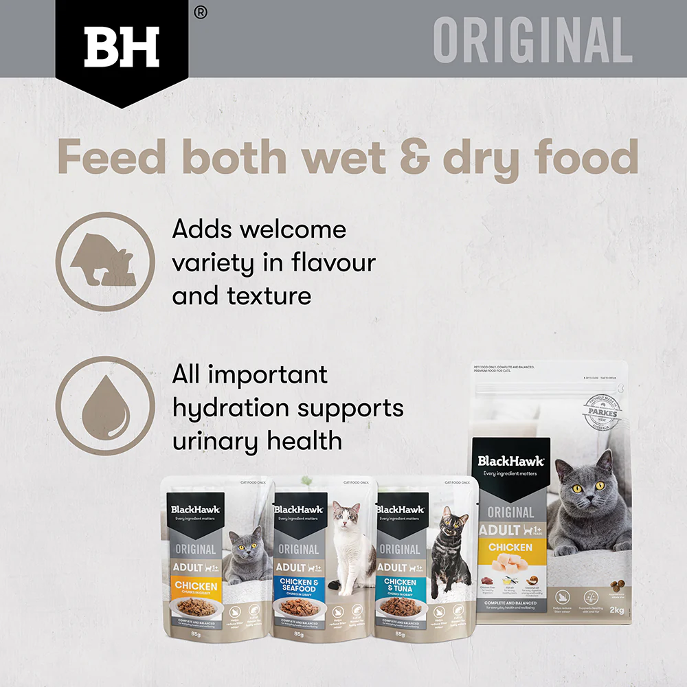 BLACK HAWK Original Variety Pack Adult Wet Cat Food 85g x 12 - Image 4