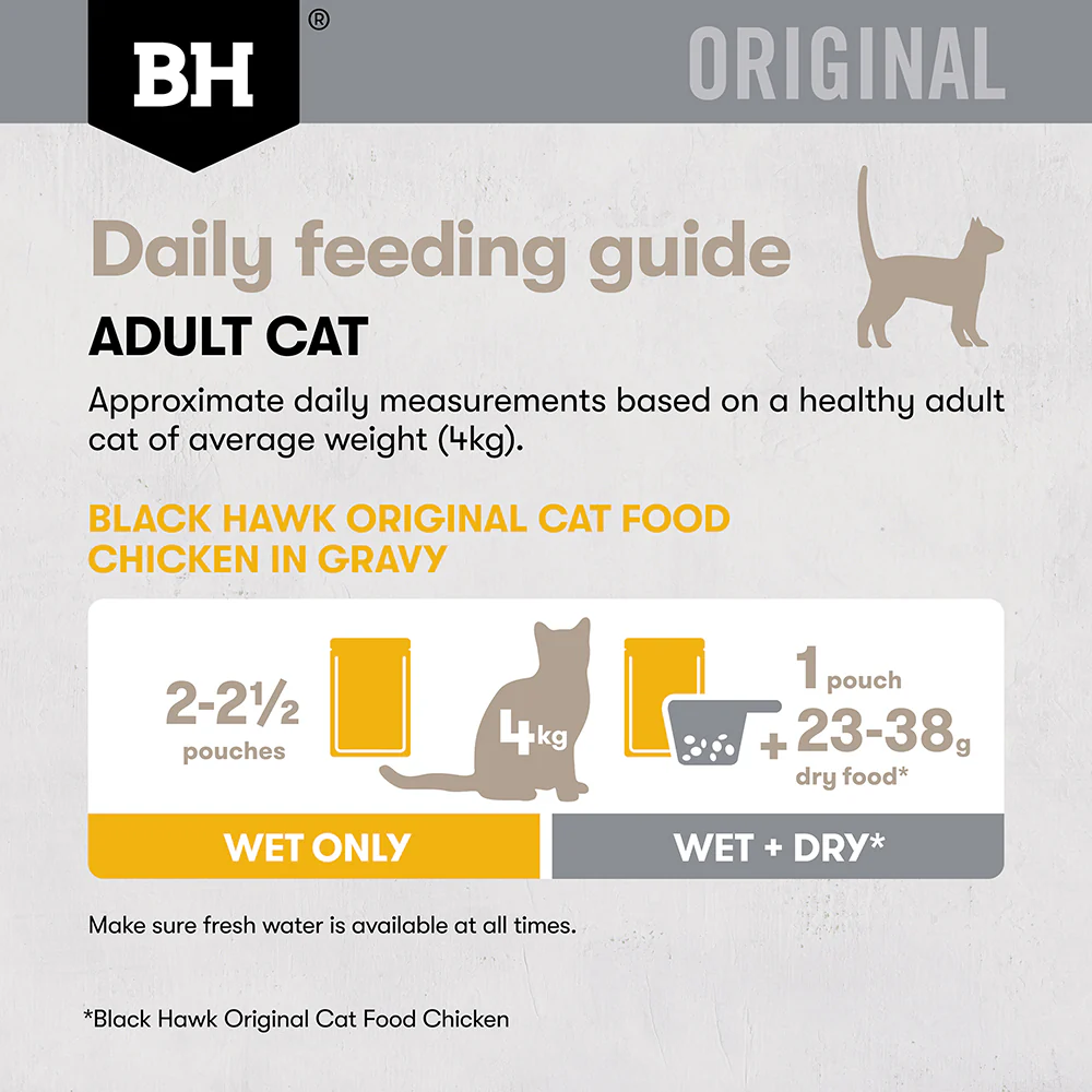 BLACK HAWK Original Variety Pack Adult Wet Cat Food 85g x 12 - Image 5