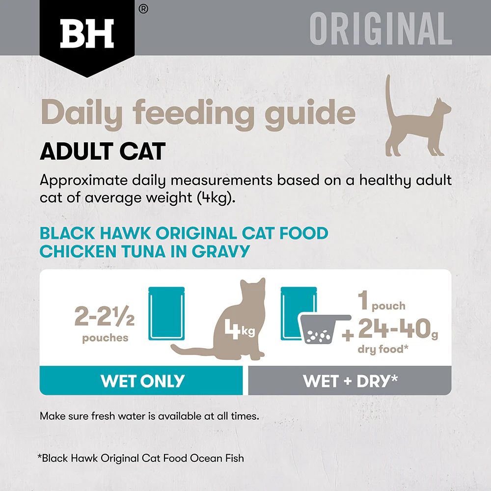 BLACK HAWK Original Variety Pack Adult Wet Cat Food 85g x 12 - Image 6
