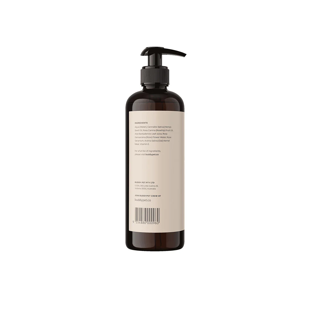 BUDDYPET Poppy - Shampoo For Dry Itchy Skin 500ml - Image 2