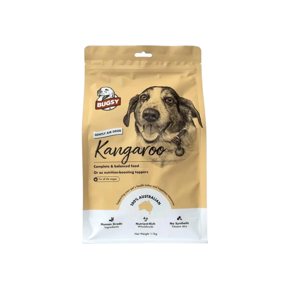 BUGSY'S Kangaroo Complete & Balanced Premium Air Dried Raw Dog Food - Image 3