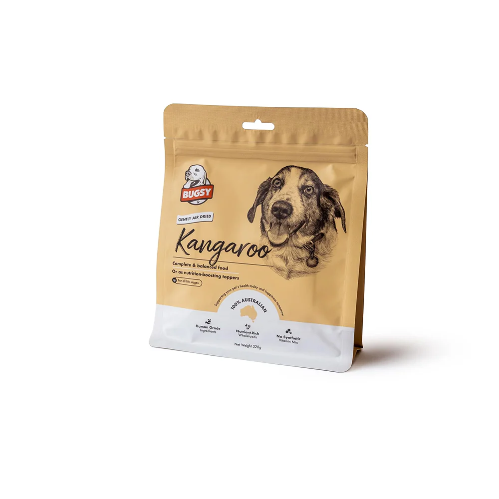 BUGSY'S Kangaroo Complete & Balanced Premium Air Dried Raw Dog Food - Image 4
