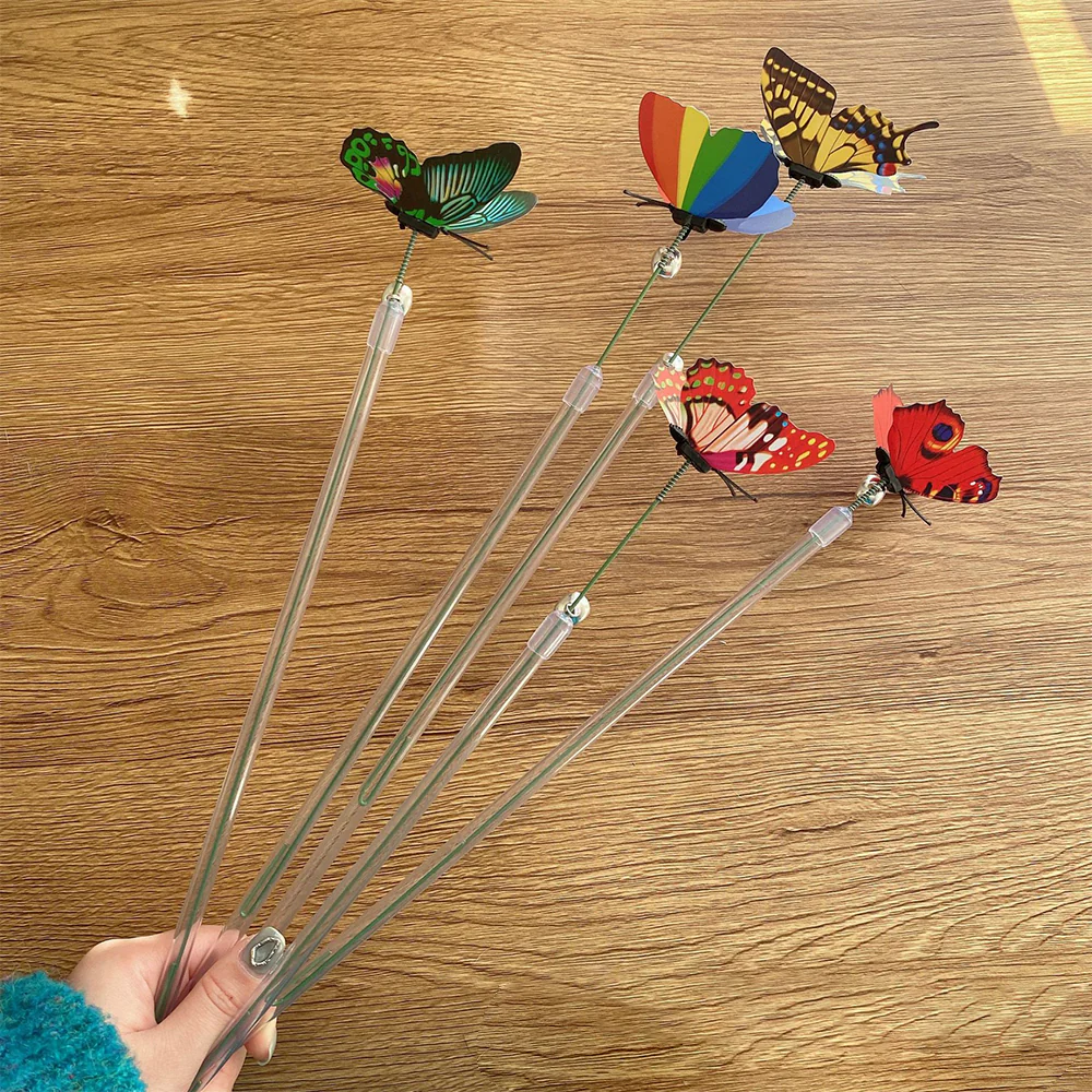 Butterfly Cat Teaser Wand (Random Shipment) - Image 3