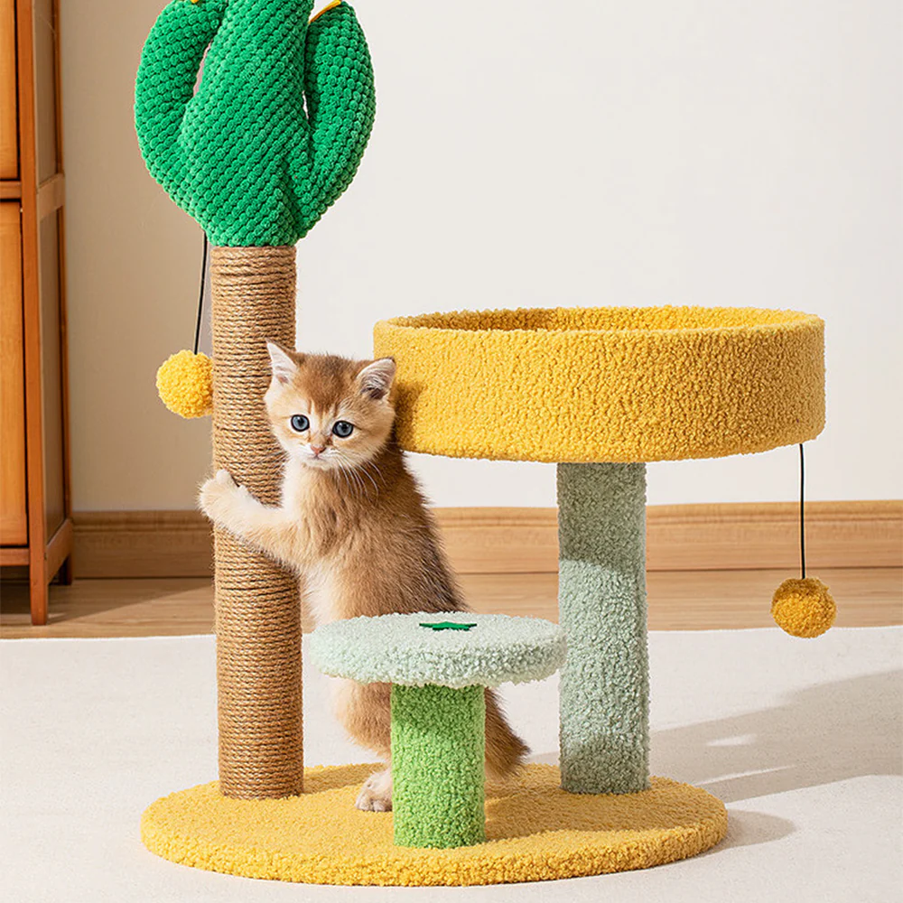 Cactus Cat Tree with Scratching Posts - Image 6