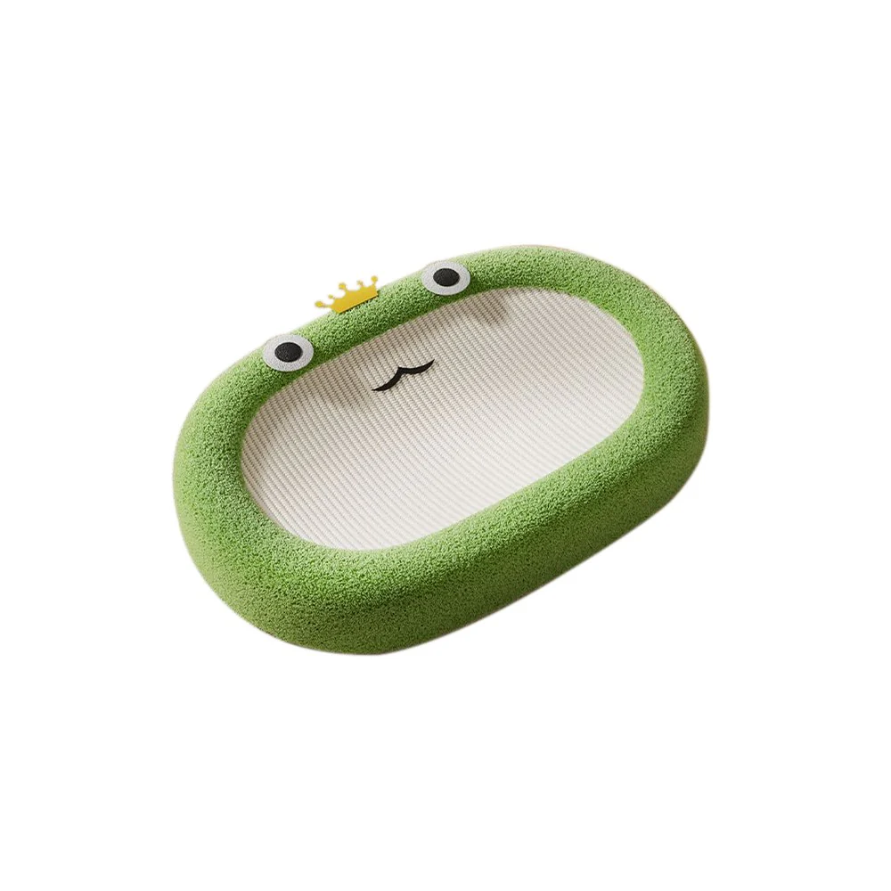 Cartoon Oval-shaped Extra Large Sisal Cat Scratcher - 61X40X9 cm - Image 3