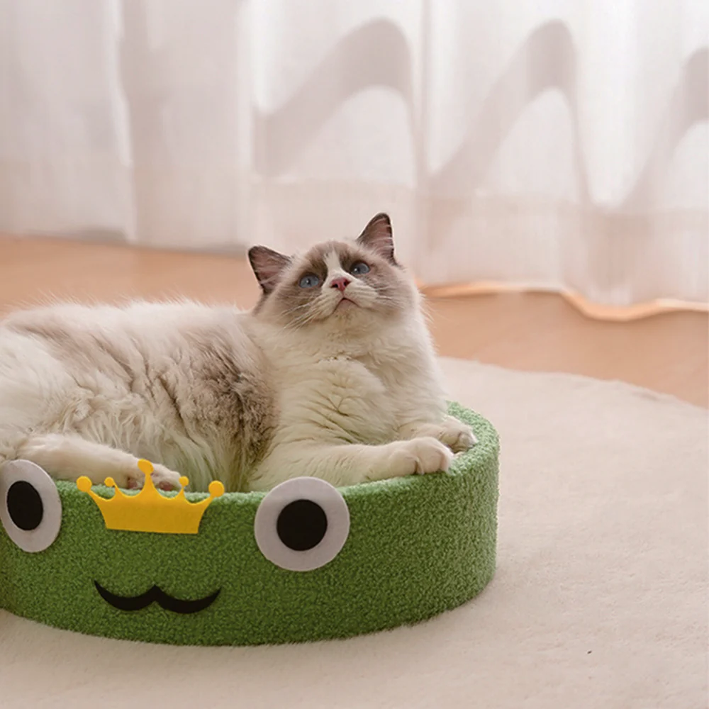 Cartoon Round Cat Scratcher - 40X40X10cm - Image 11