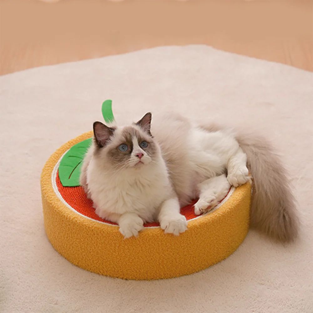 Cartoon Round Cat Scratcher - 40X40X10cm - Image 13