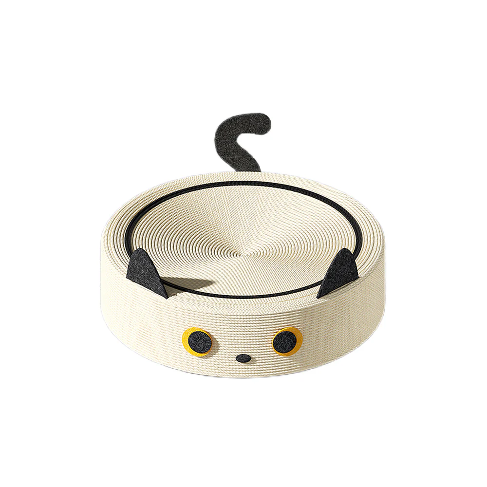 Cartoon Round Cat Scratcher - 40X40X10cm - Image 14