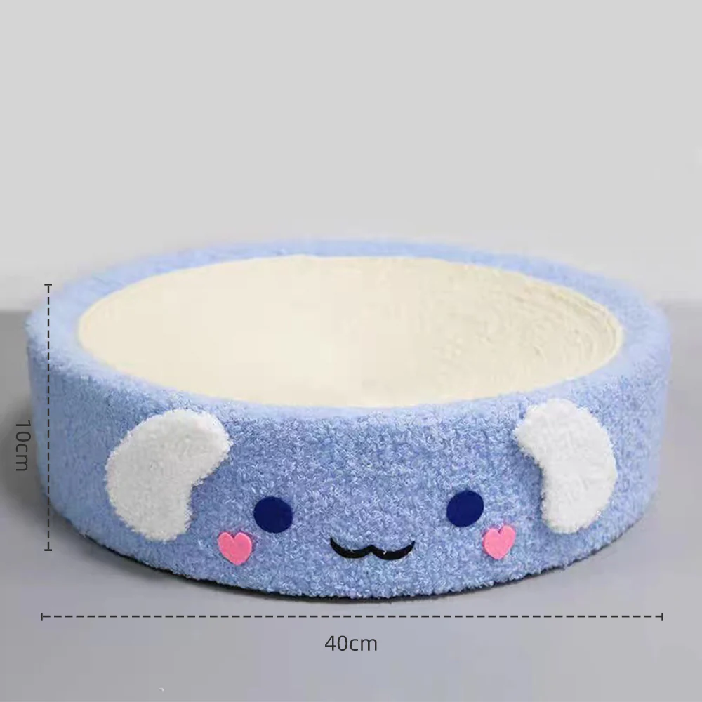 Cartoon Round Cat Scratcher - 40X40X10cm - Image 17